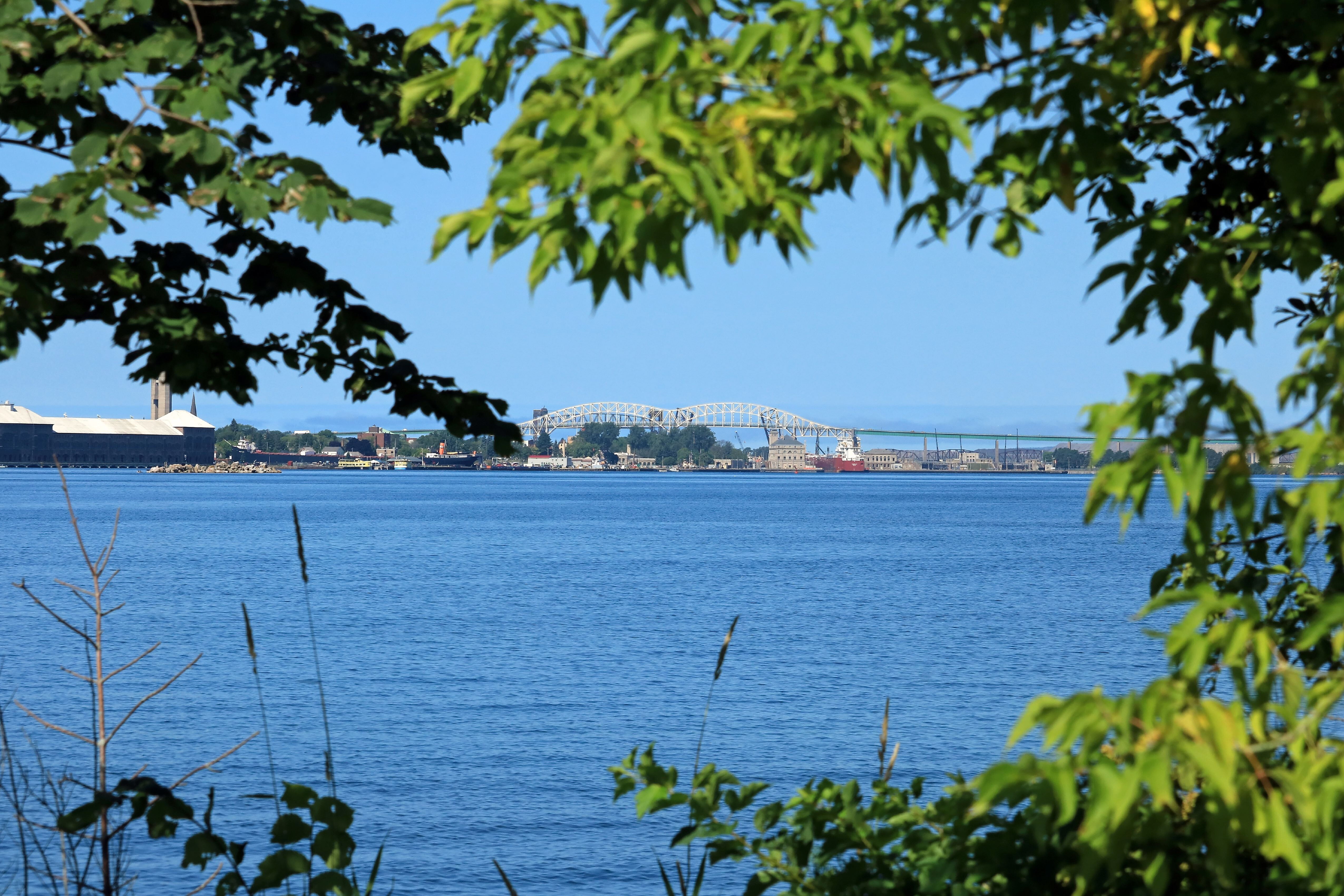 Sault Ste. Marie, Mich. is connected to its sister city, Sault Ste. Marie, Ontario by the International Bridge. Both cities are facing economic challenges due to Trump